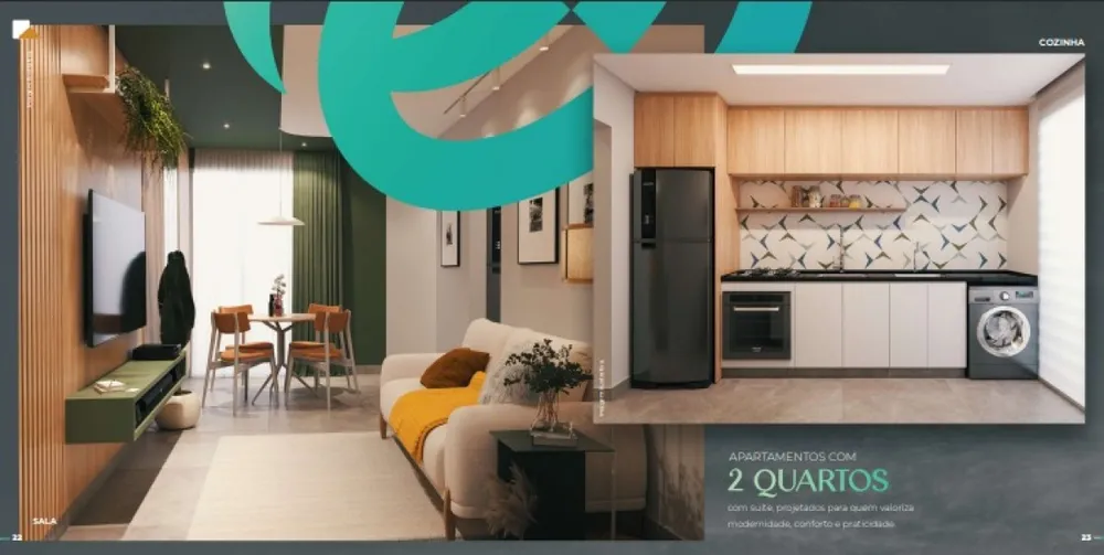 Apartamento, 2 quartos, 21 m² - Foto 9