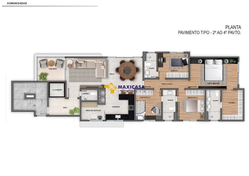 Apartamento, 4 quartos, 145 m² - Foto 6