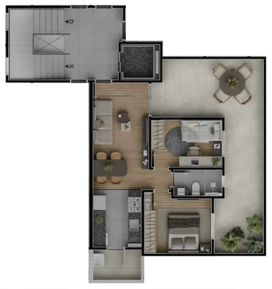Apartamento, 2 quartos, 79 m² - Foto 6