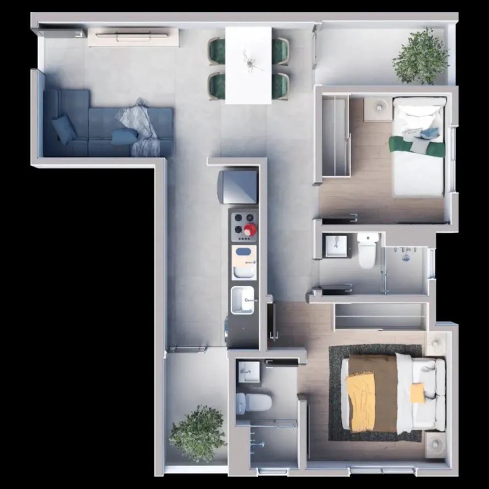 Apartamento, 2 quartos, 27 m² - Foto 5