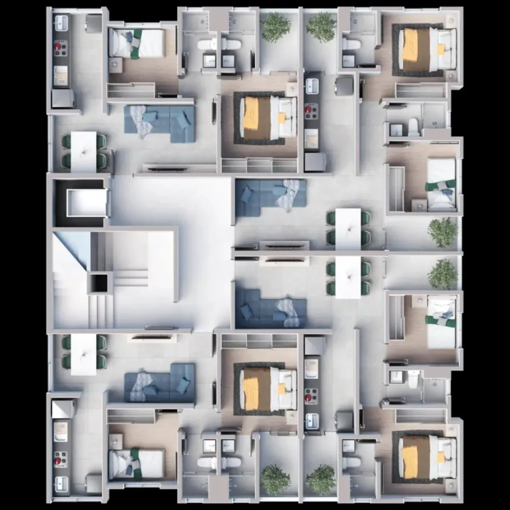 Apartamento, 2 quartos, 27 m² - Foto 12