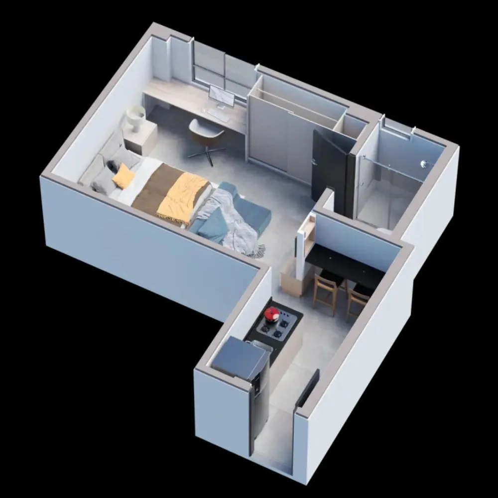 Apartamento, 2 quartos, 27 m² - Foto 11