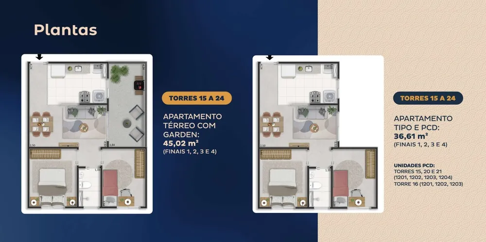 Apartamento, 2 quartos, 39 m² - Foto 12