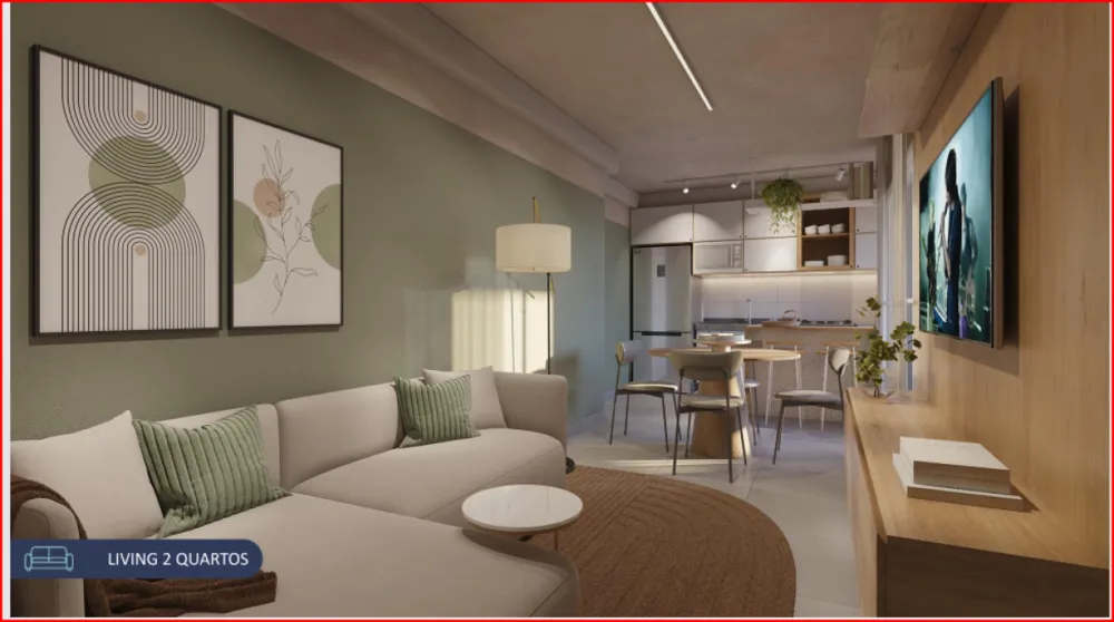 Apartamento, 2 quartos, 56 m² - Foto 7