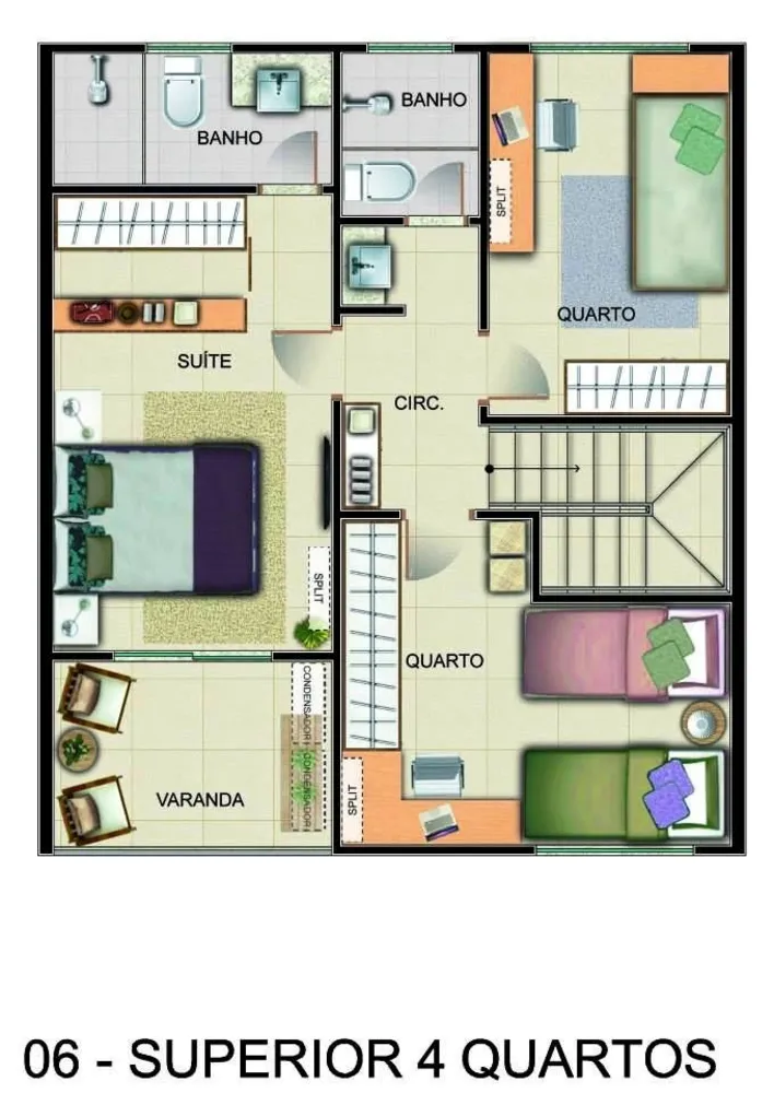 Casa de Condomínio, 3 quartos - Foto 18