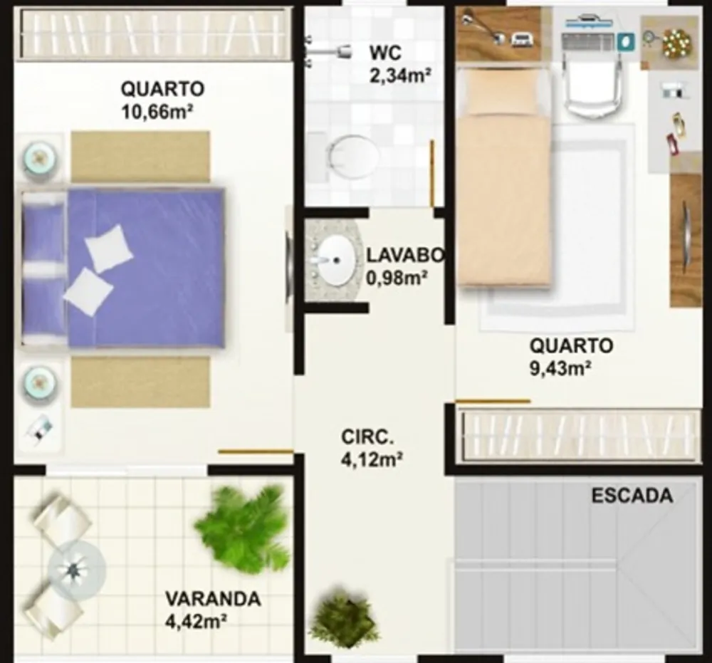 Casa de Condomínio, 3 quartos - Foto 11
