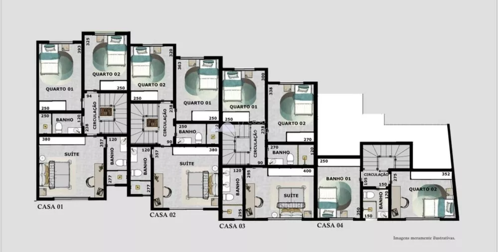 Casa à venda com 3 quartos, 122m² - Foto 3