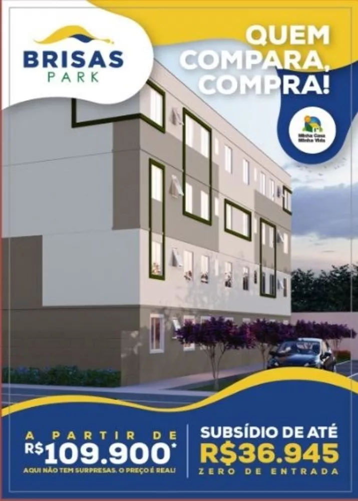 Apartamento à venda com 2 quartos, 44m² - Foto 1