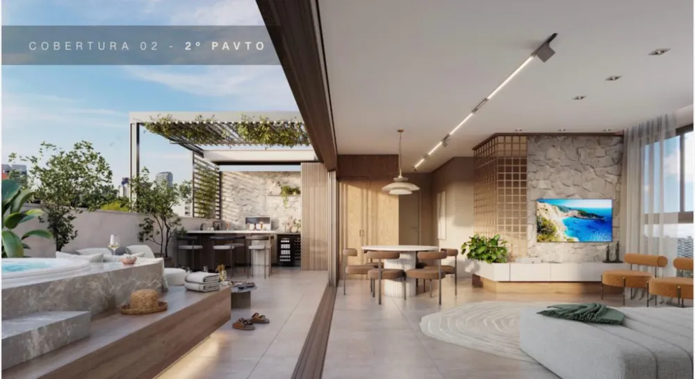 Cobertura, 2 quartos, 123 m² - Foto 1