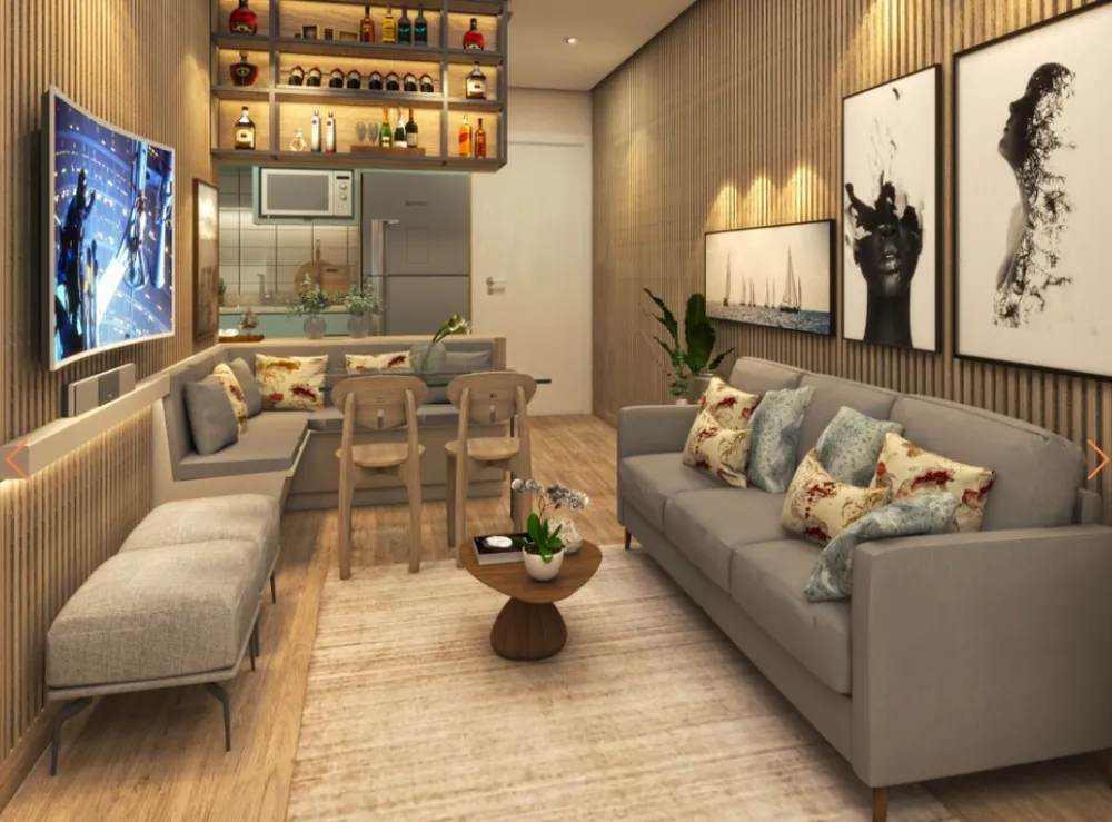Apartamento, 2 quartos, 51 m² - Foto 3