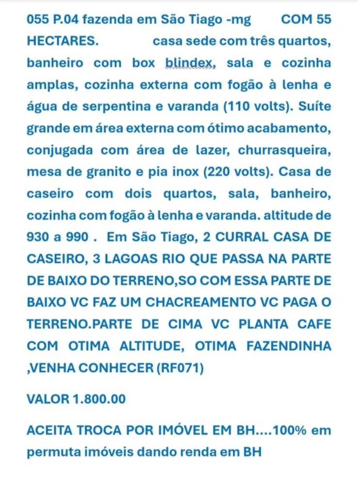 Fazenda, 3 quartos - Foto 8