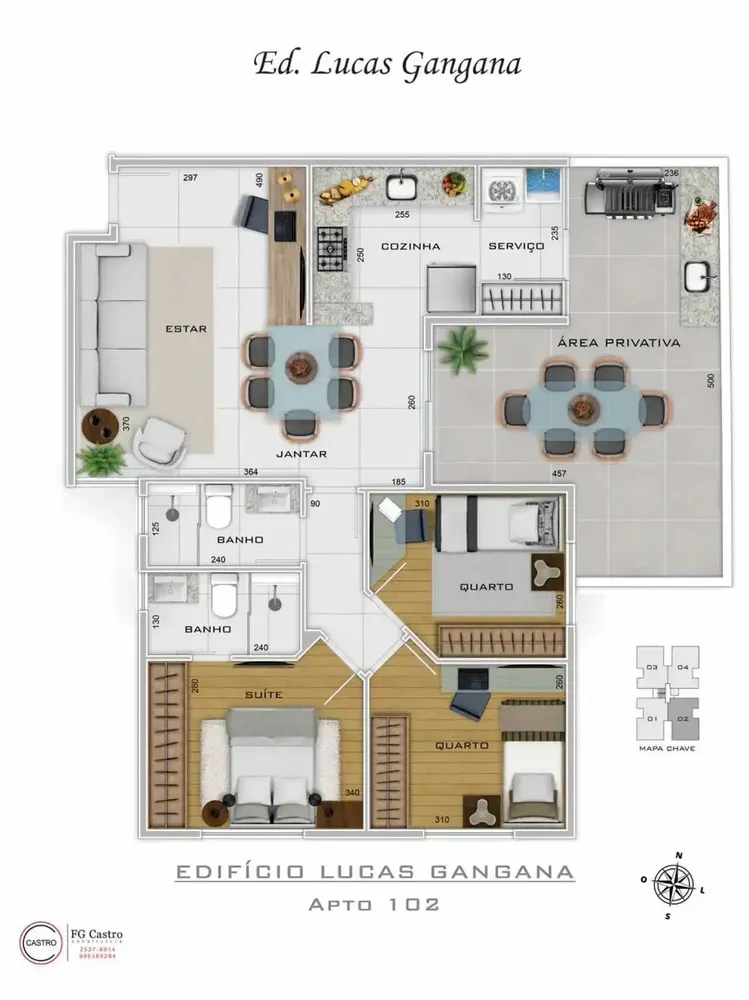 Apartamento, 3 quartos, 75 m² - Foto 9