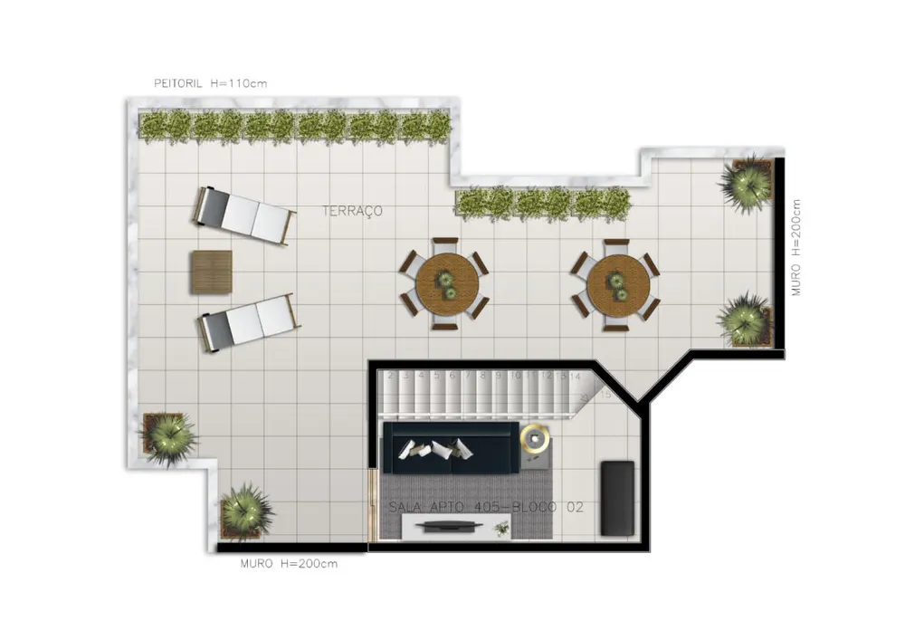 Cobertura, 3 quartos, 122 m² - Foto 13