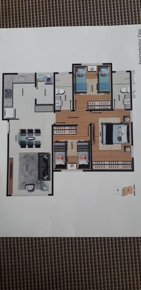 Apartamento à venda com 3 quartos, 80m² - Foto 9