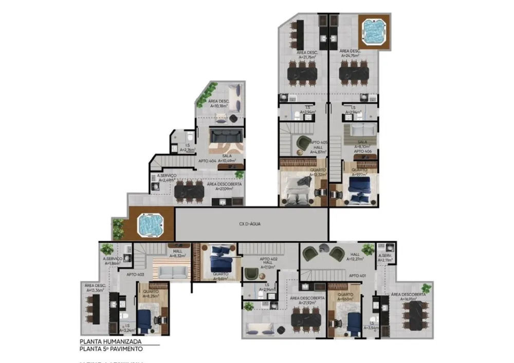 Cobertura, 3 quartos, 85 m² - Foto 1