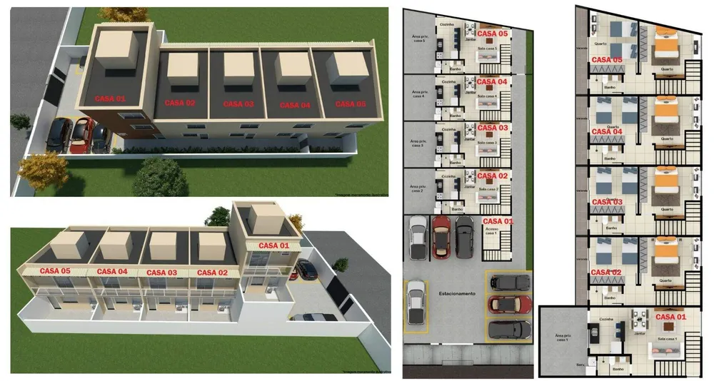 Casa, 2 quartos, 73 m² - Foto 16