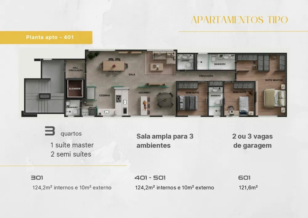 Apartamento, 3 quartos, 207 m² - Foto 12