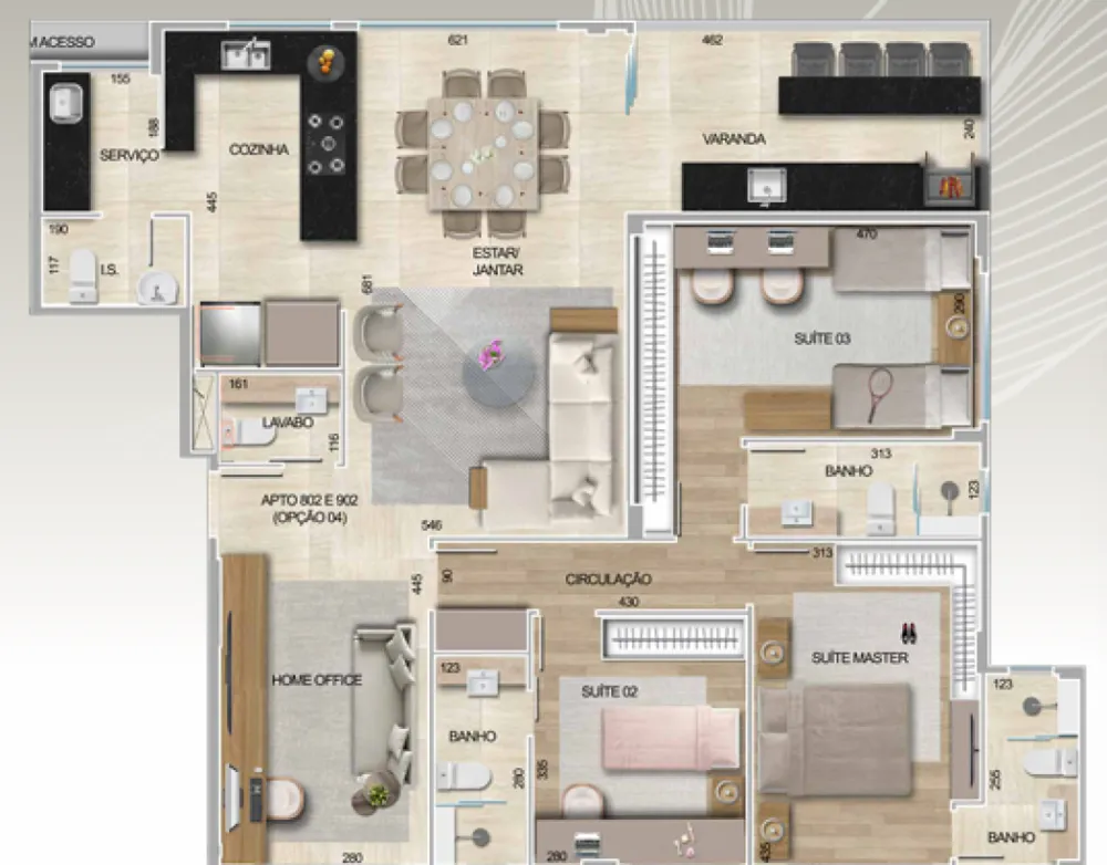 Apartamento, 4 quartos, 136 m² - Foto 10