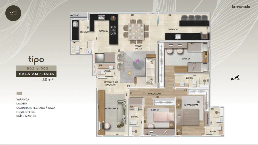 Apartamento, 3 quartos, 91 m² - Foto 16