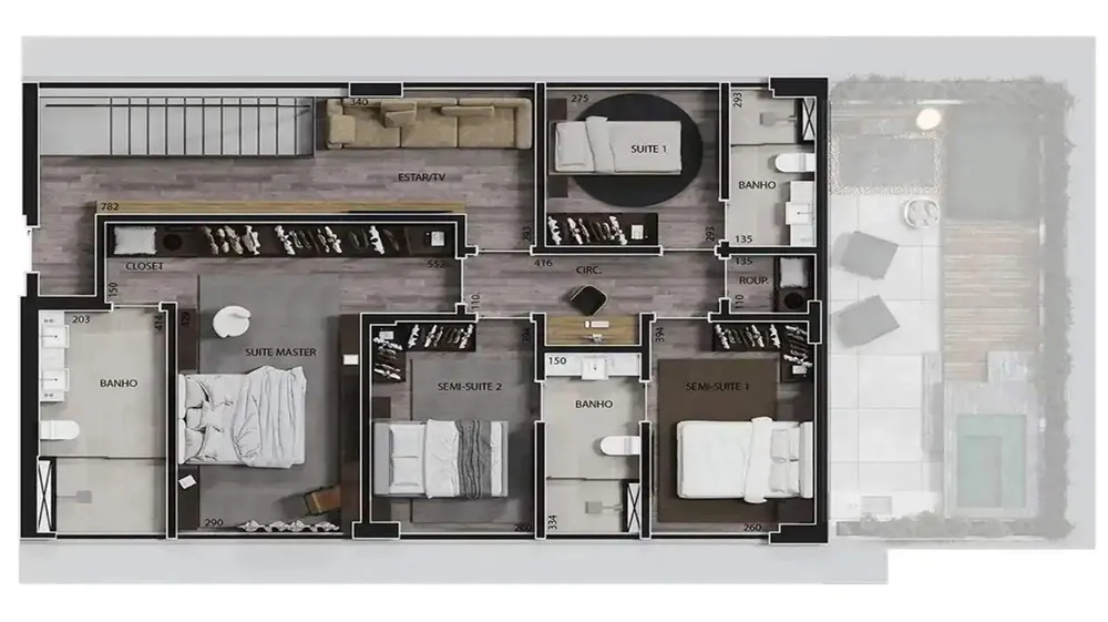 Apartamento, 4 quartos, 163 m² - Foto 4