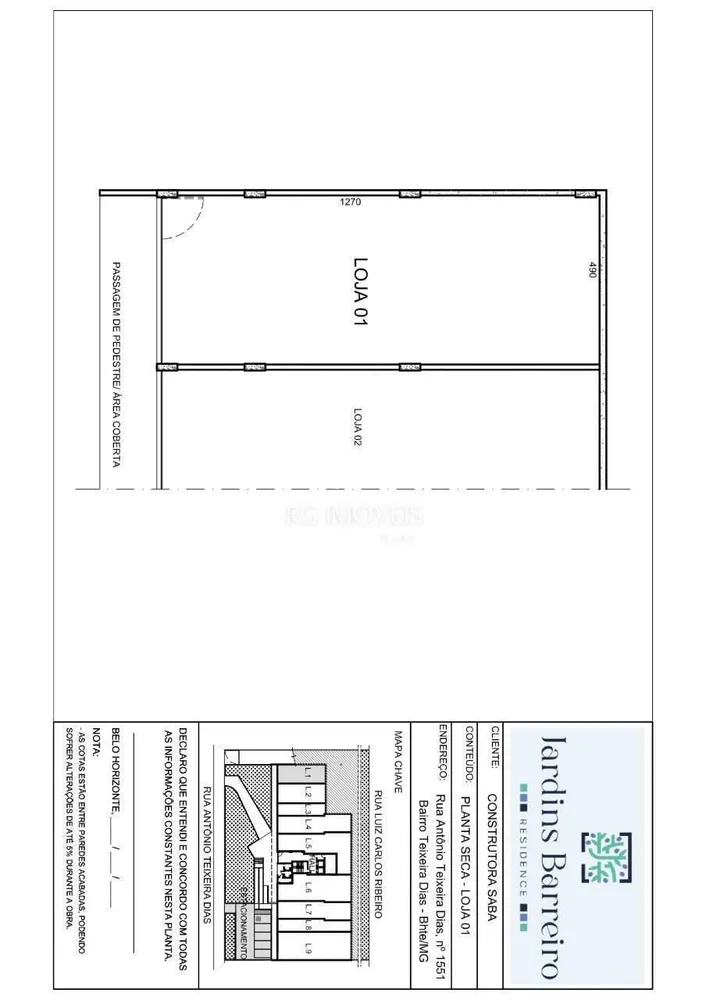 Loja-Salão, 66 m² - Foto 5