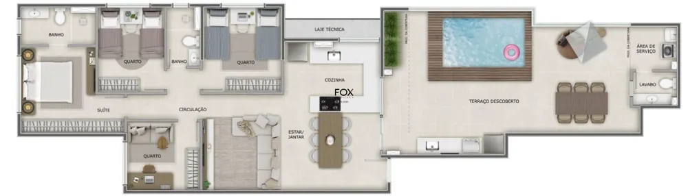 Apartamento, 2 quartos, 53 m² - Foto 5