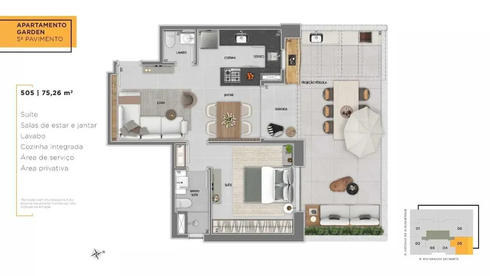 Apartamento, 2 quartos, 71 m² - Foto 10