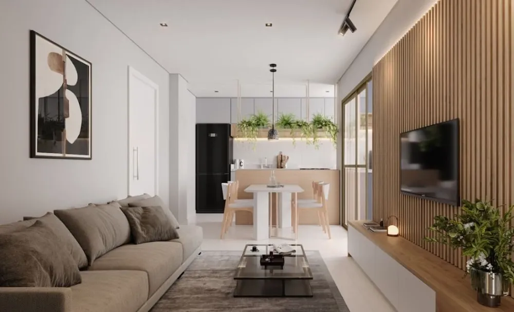 Apartamento, 2 quartos, 52 m² - Foto 2