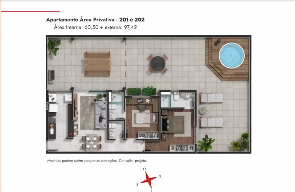 Apartamento, 2 quartos, 158 m² - Foto 3