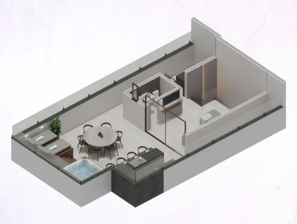 Cobertura, 2 quartos, 128 m² - Foto 8
