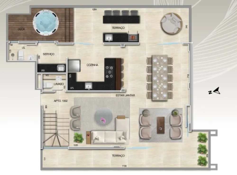 Cobertura, 4 quartos, 162 m² - Foto 5