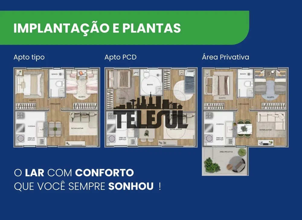 Apartamento, 2 quartos, 45 m² - Foto 22