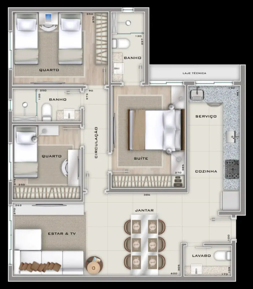 Apartamento, 3 quartos, 79 m² - Foto 12