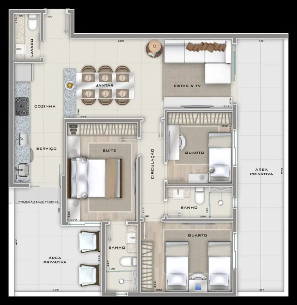 Apartamento, 3 quartos, 79 m² - Foto 7