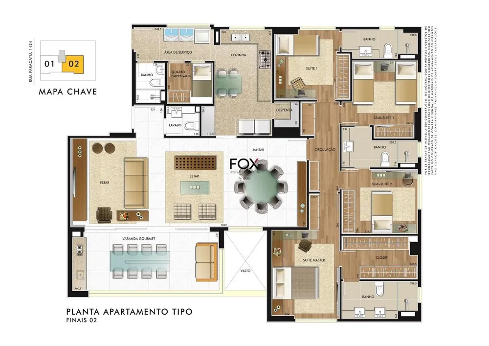 Apartamento, 4 quartos, 181 m² - Foto 9