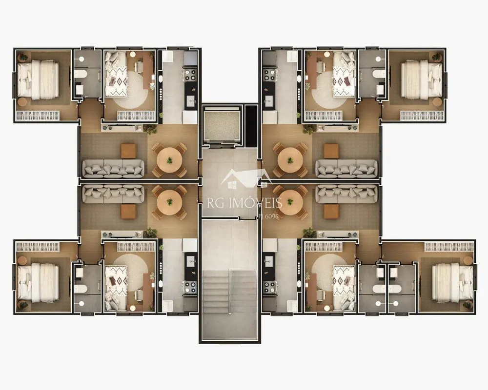 Apartamento, 2 quartos, 44 m² - Foto 6