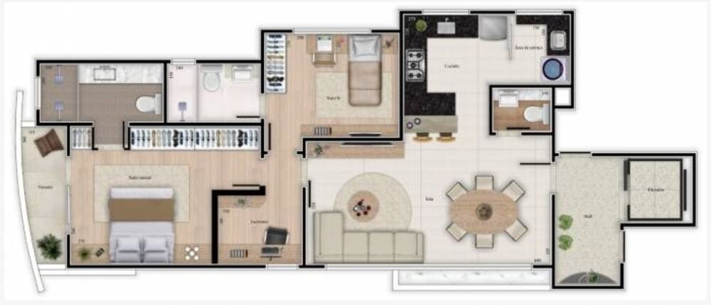 Apartamento à venda com 2 quartos, 93m² - Foto 12