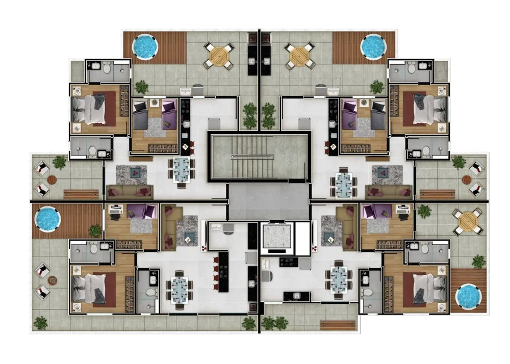 Apartamento, 2 quartos, 55 m² - Foto 2