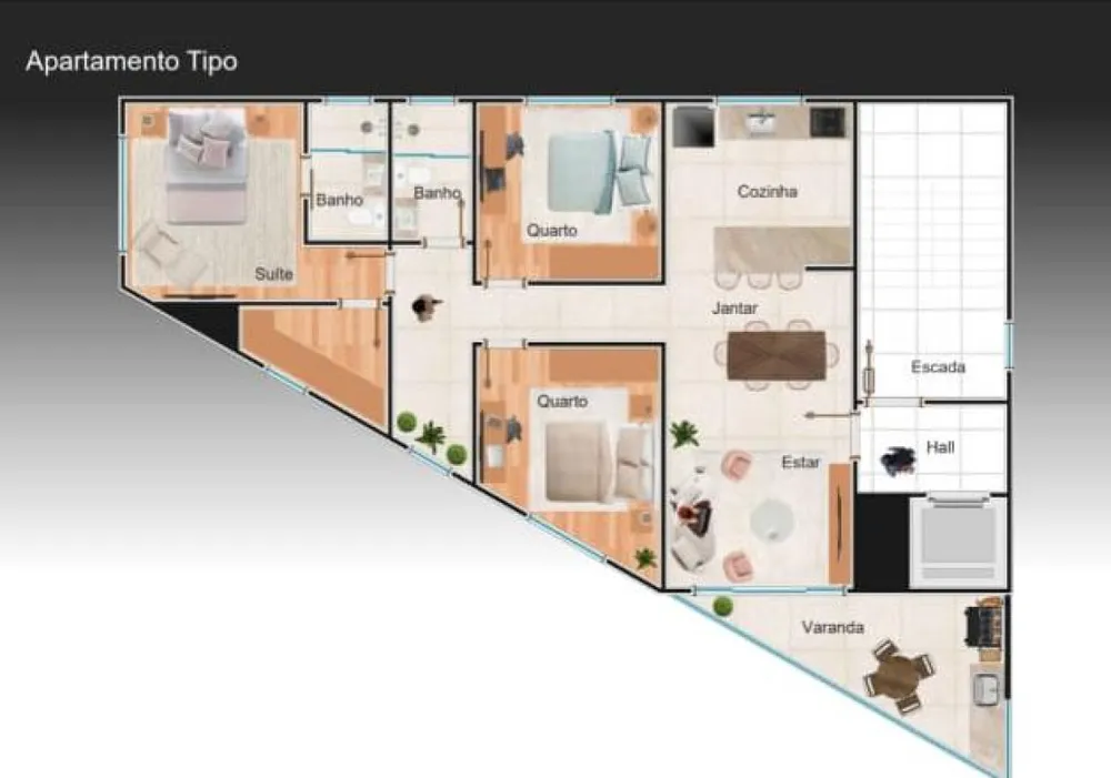 Apartamento, 3 quartos, 98 m² - Foto 11