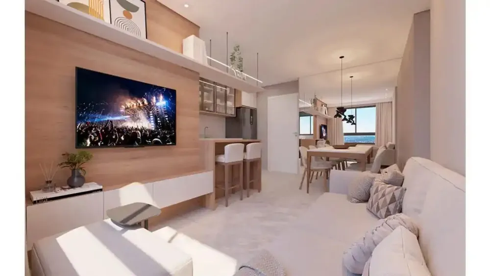 Apartamento, 2 quartos, 52 m² - Foto 2