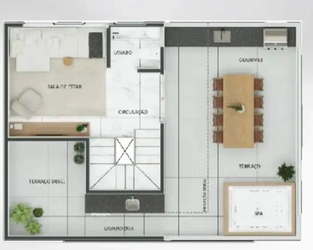 Cobertura, 2 quartos, 125 m² - Foto 2