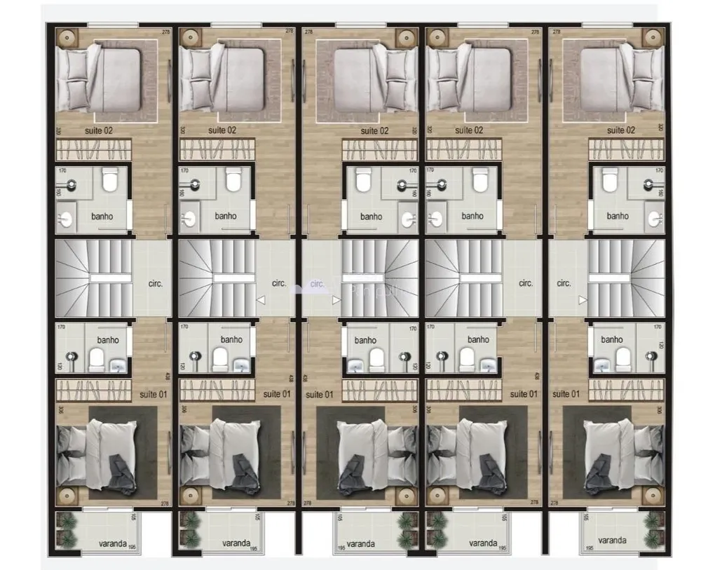 Casa, 2 quartos, 100 m² - Foto 3