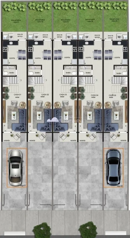 Casa, 2 quartos, 100 m² - Foto 10