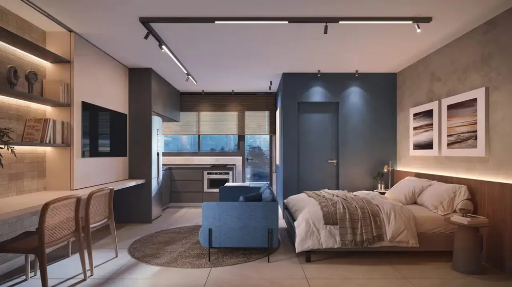 Apartamento, 1 quarto, 30 m² - Foto 1