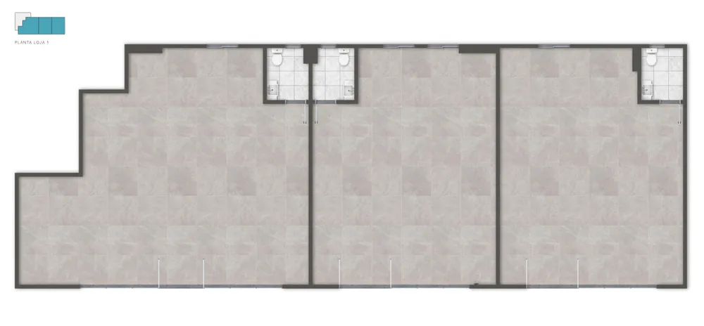Loja-Salão, 91 m² - Foto 5