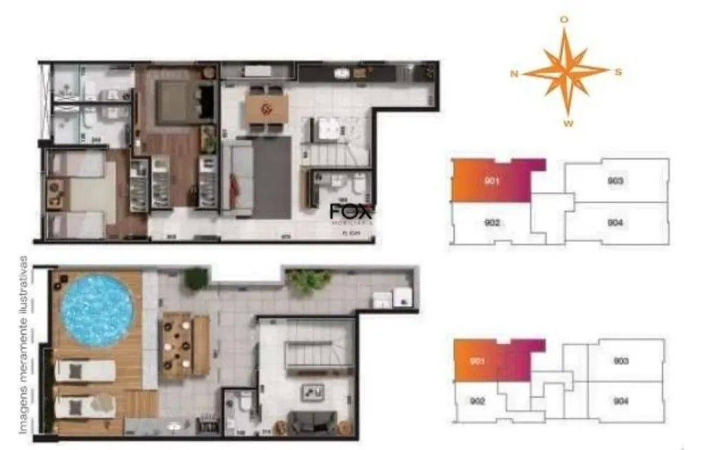 Cobertura, 2 quartos, 127 m² - Foto 13