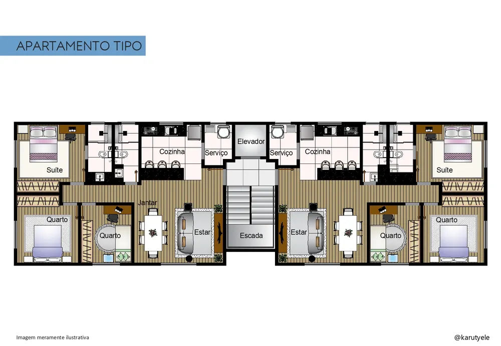 Apartamento, 3 quartos, 120 m² - Foto 4