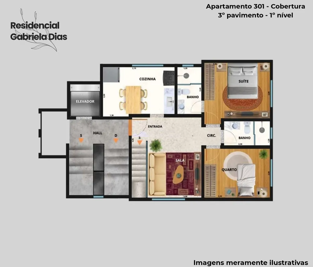 Apartamento, 3 quartos, 152 m² - Foto 3