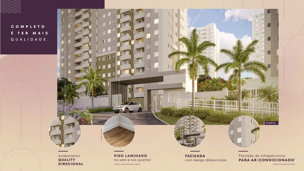 Apartamento, 2 quartos, 46 m² - Foto 1