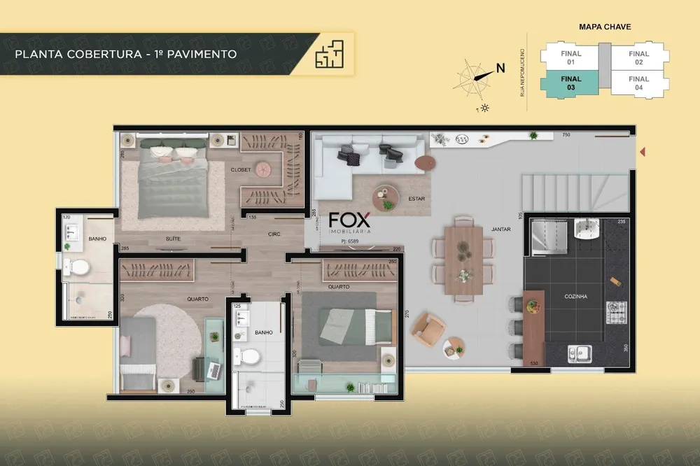 Apartamento, 3 quartos, 79 m² - Foto 5